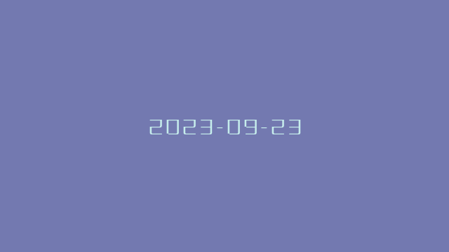 2023-09-23