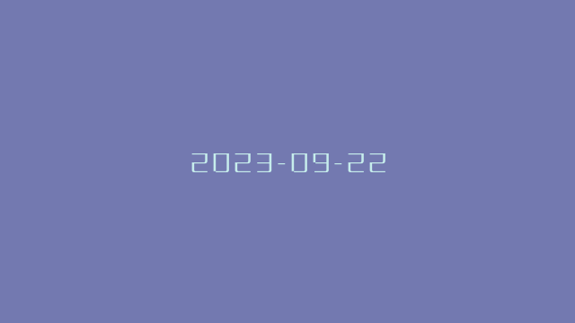 2023-09-22