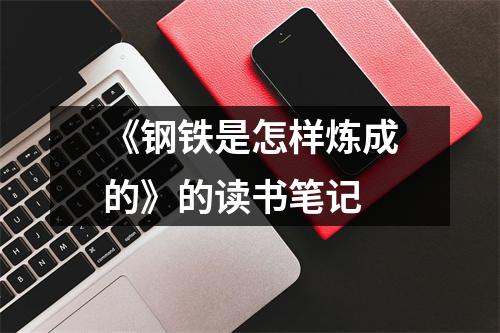 《钢铁是怎样炼成的》的读书笔记