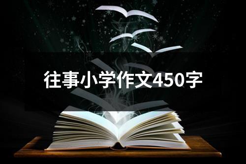 往事小学作文450字