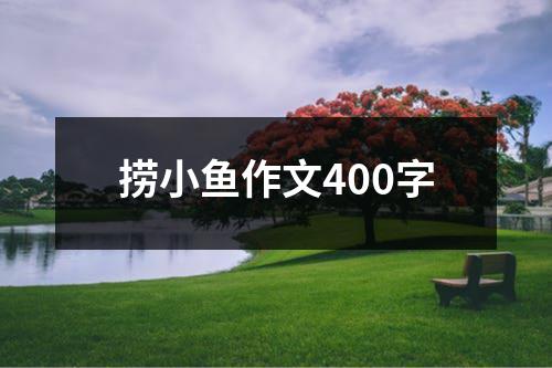 捞小鱼作文400字