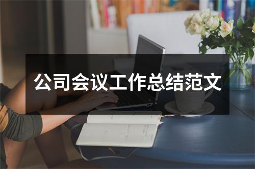 公司会议工作总结范文