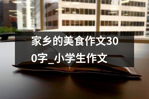 家乡的美食作文300字_小学生作文