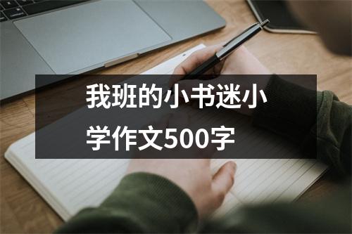 我班的小书迷小学作文500字