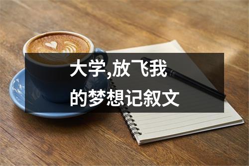 大学,放飞我的梦想记叙文