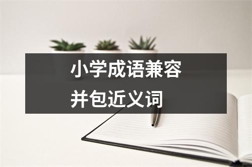 小学成语兼容并包近义词