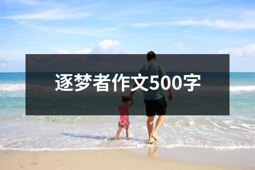 逐梦者作文500字