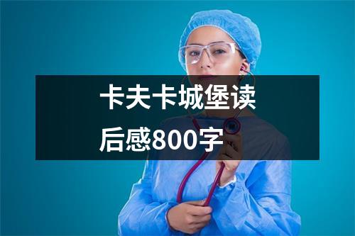 卡夫卡城堡读后感800字