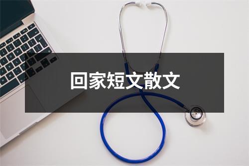 回家短文散文