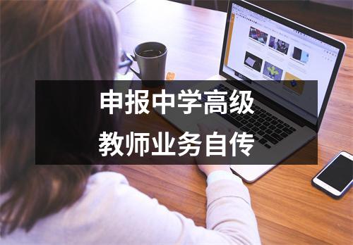 申报中学高级教师业务自传