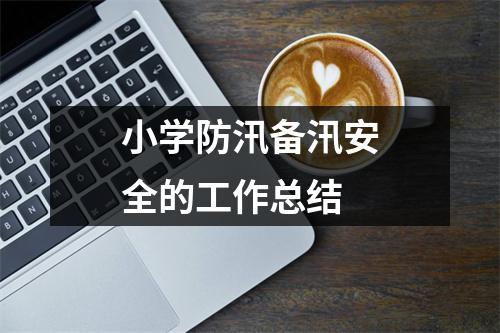 小学防汛备汛安全的工作总结