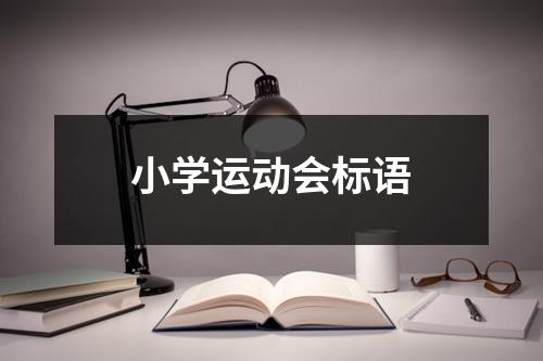 小学运动会标语