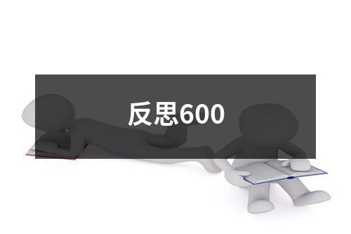 反思600