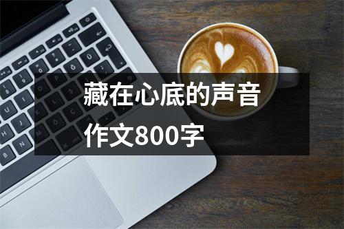 藏在心底的声音作文800字