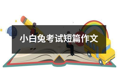 小白兔考试短篇作文