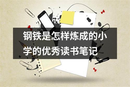 钢铁是怎样炼成的小学的优秀读书笔记