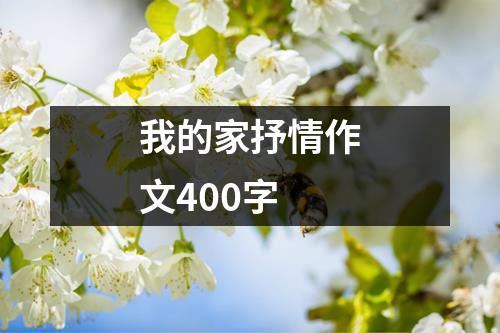 我的家抒情作文400字