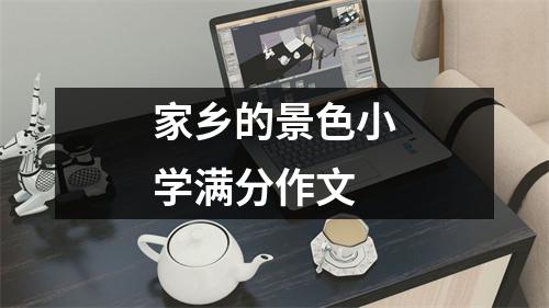 家乡的景色小学满分作文