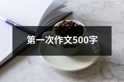 第一次作文500字