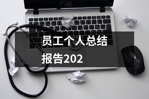 员工个人总结报告202