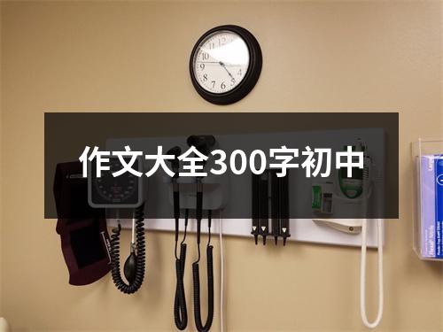 作文大全300字初中