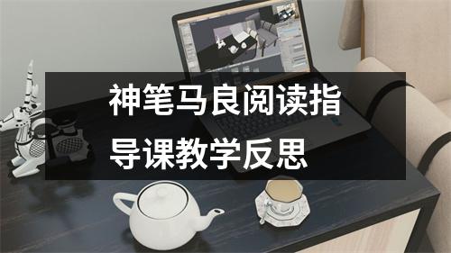 神笔马良阅读指导课教学反思